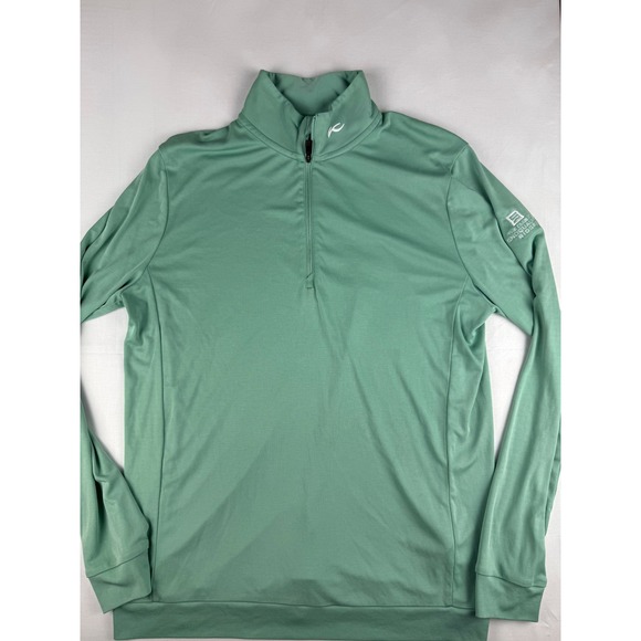 KJUS Other - KJUS Quarter Zip Pullover Size 52L Green Snoqualmie Ridge UPF 50+ Active Top